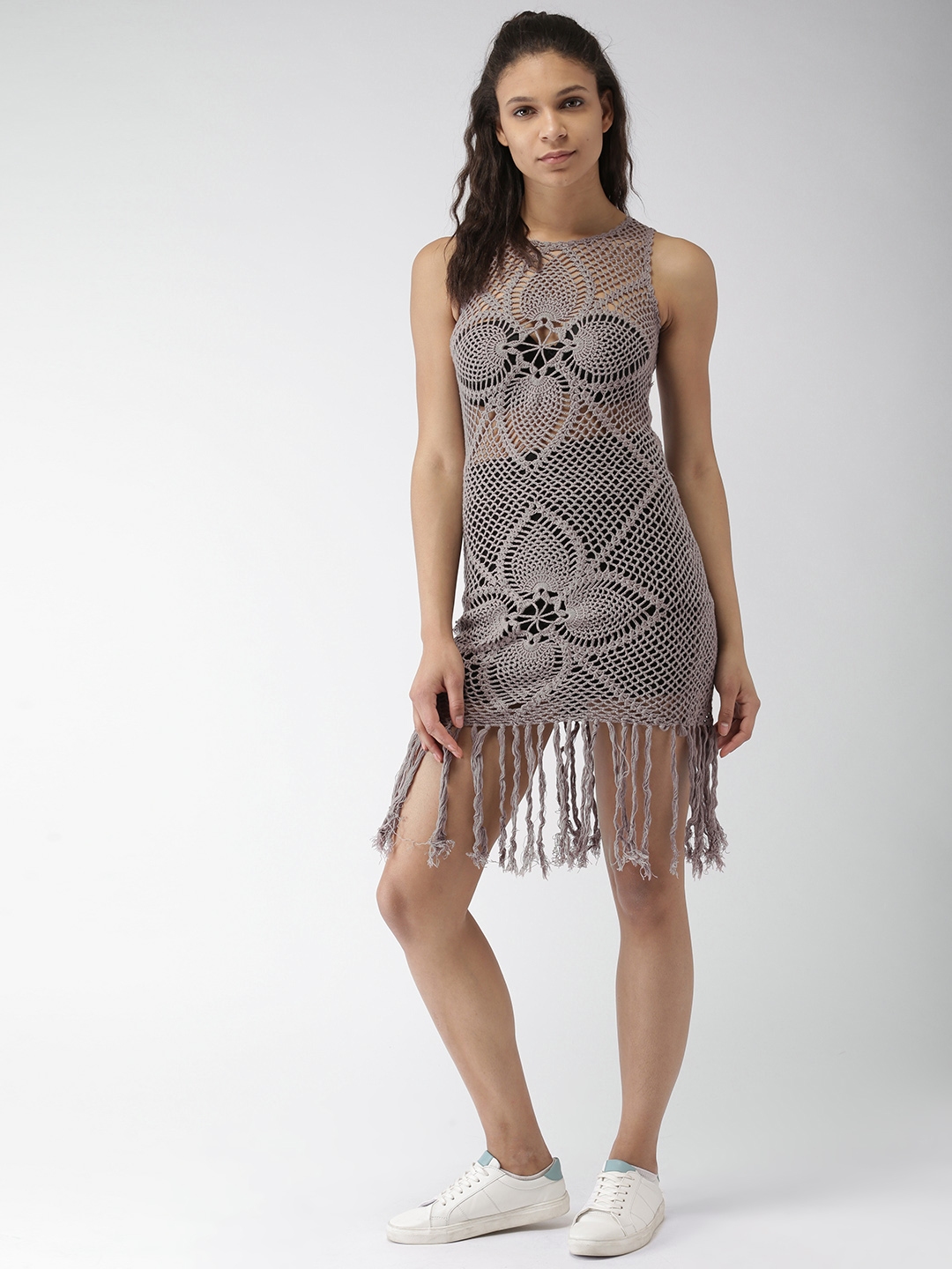 Lavender Sheer Dress