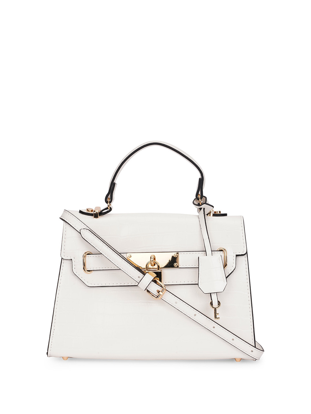 ALDO PU Structured Satchel Handbags