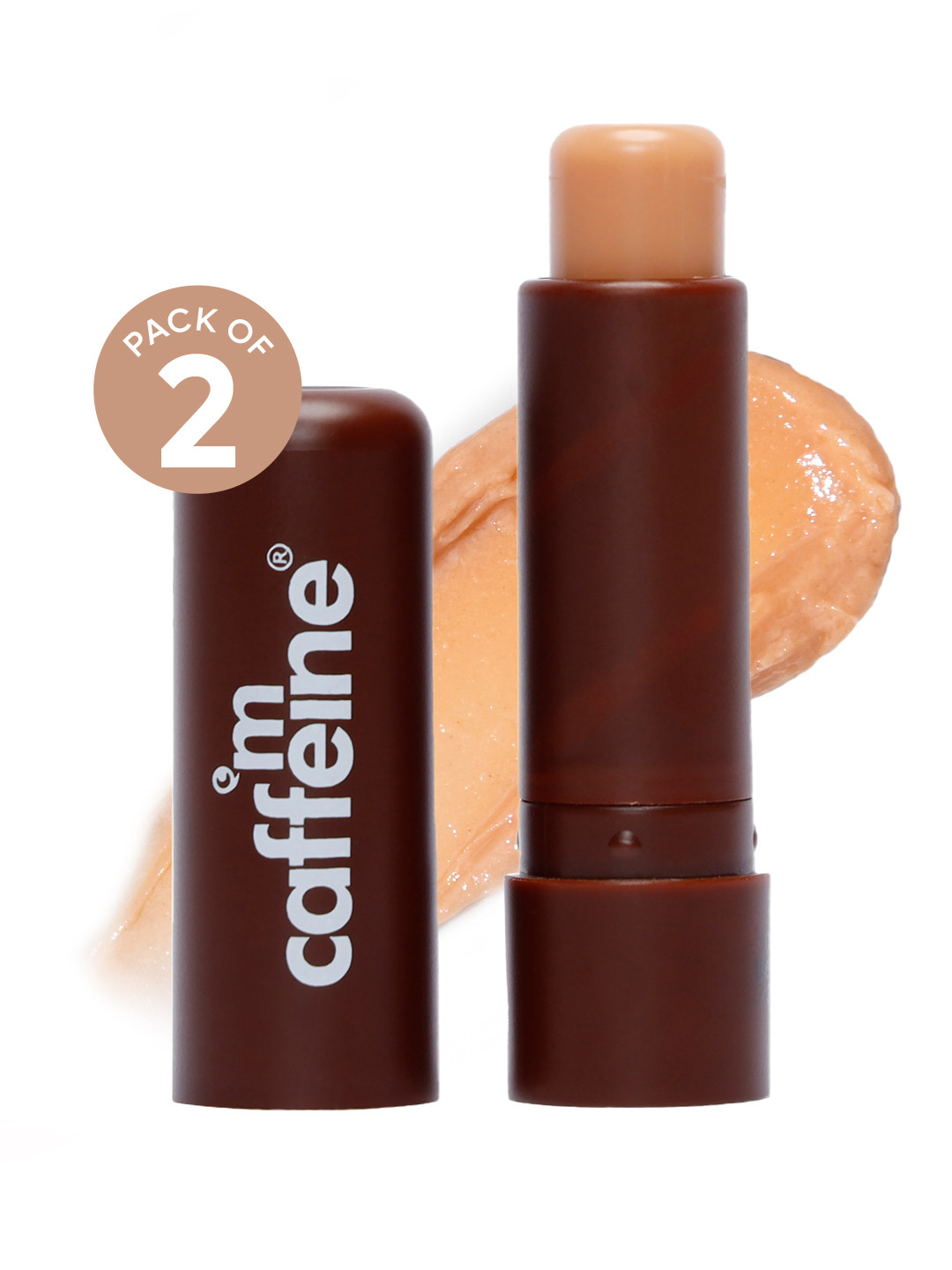 MCaffeine Set Of 2 Choco Lip Balm With SPF 20+ - 4.5g Each
