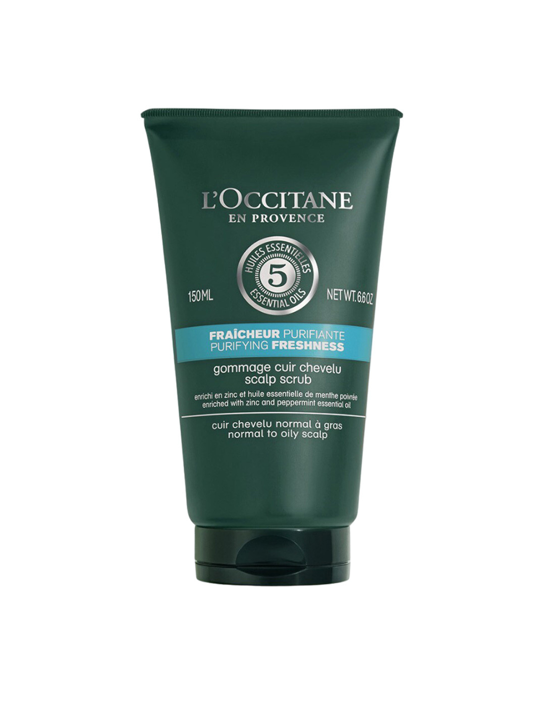 LOccitane en Provence Purifying Freshness Cleansing Scalp Scrub with Silica - 150 ml