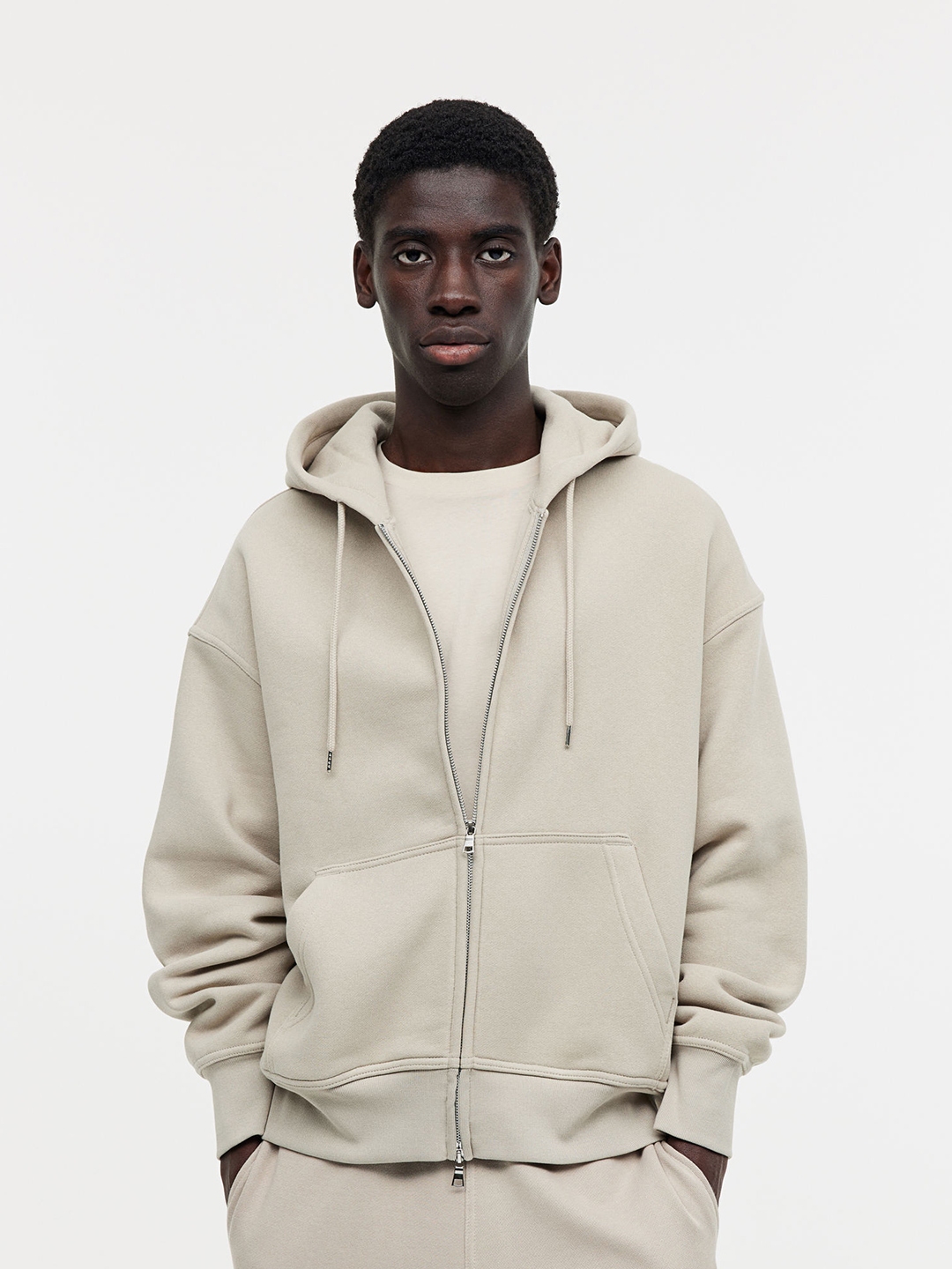 H&m zipper hoodie sale