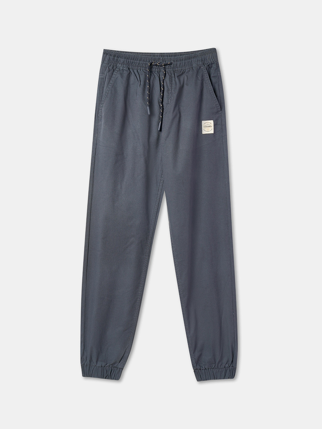 R&B Boys Mid Rise Plain Cotton Joggers