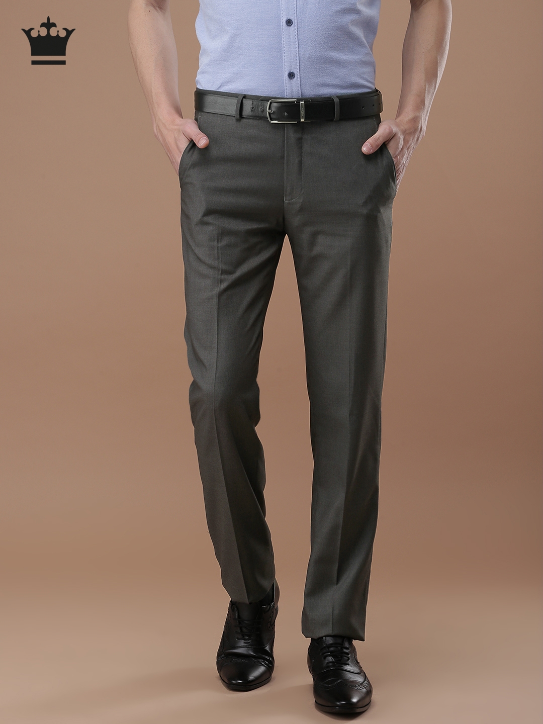 Buy WES Formals by Westside Navy UltraSlim Fit Trousers for Online  Tata  CLiQ