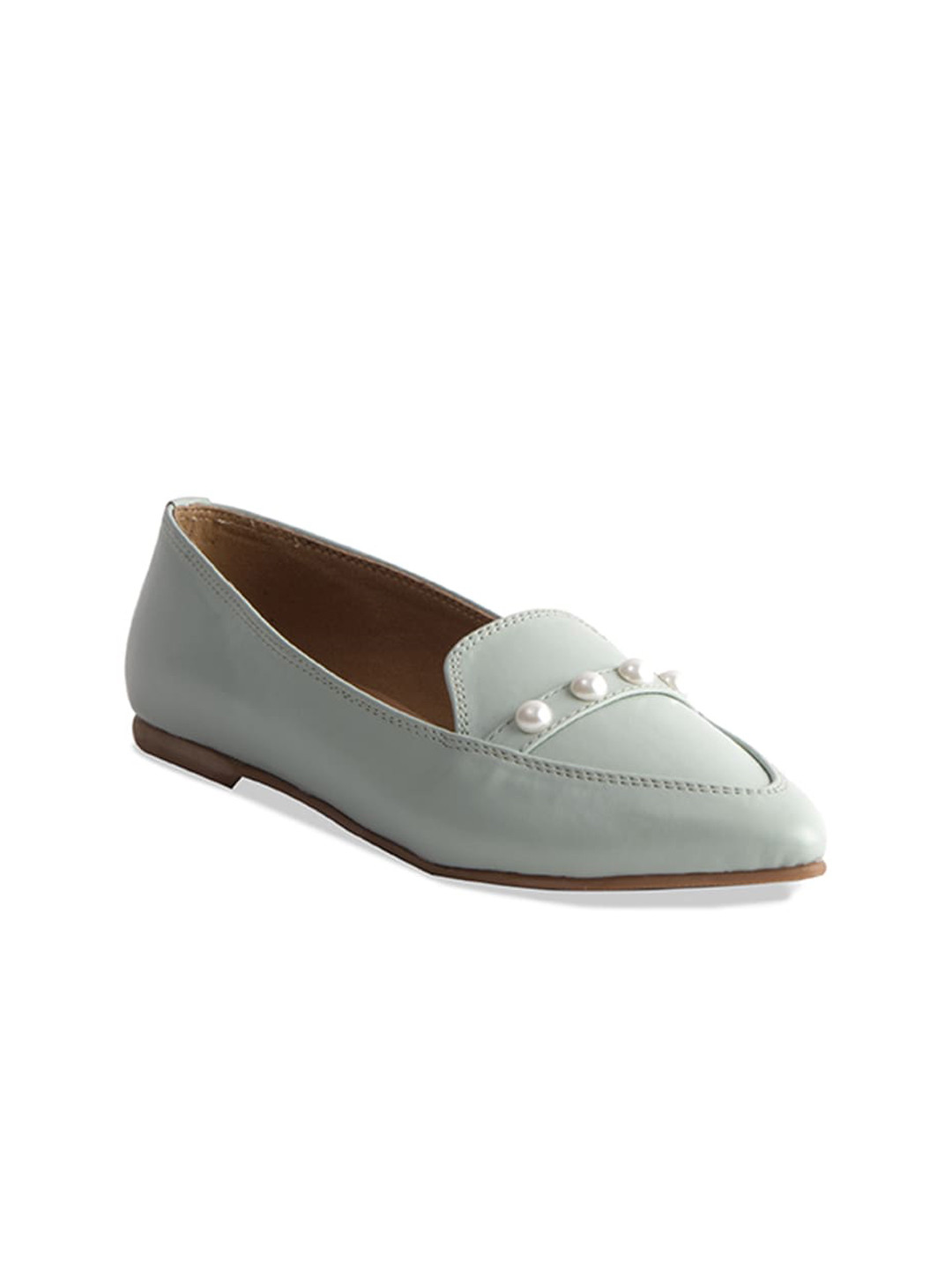 ERIDANI Marcella Embellished Pointed Toe Ballerinas