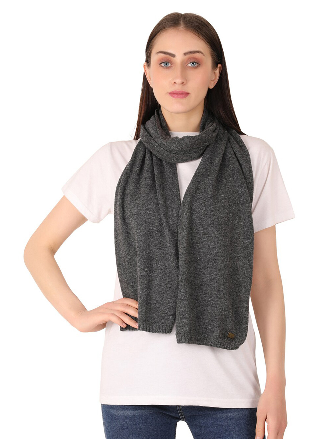 Pluchi Women Ribbed Scarf