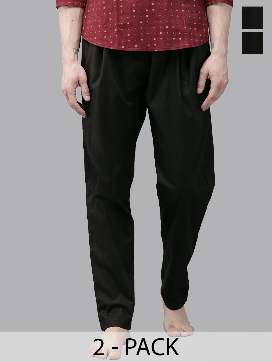 See Designs Pack Of 2 Pure Cotton Pyjamas