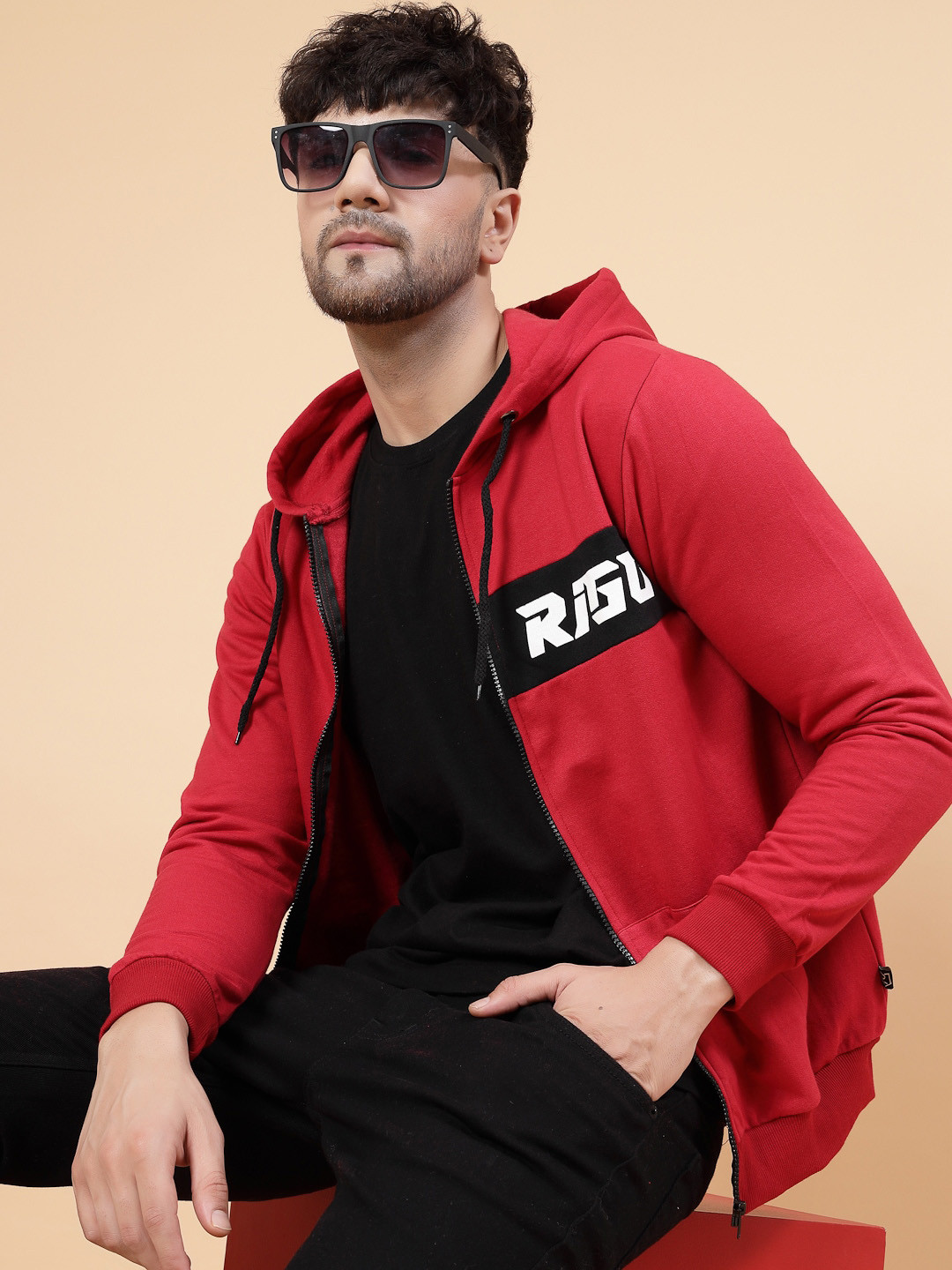 Rigo Men Printed Lightweight Jacket