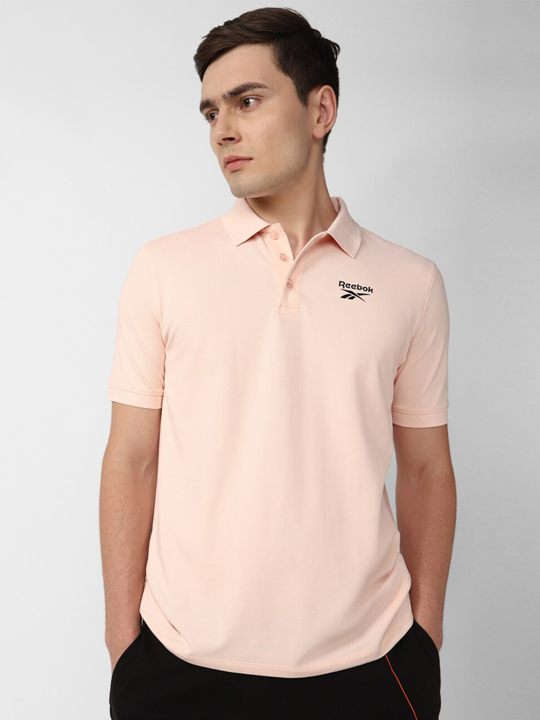 Reebok Training Polo Collar T-Shirt