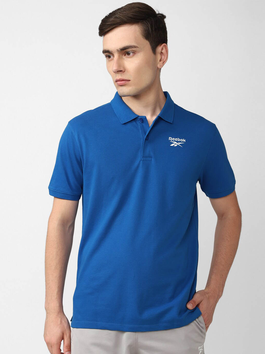 Reebok Training Slim-Fit Polo T-Shirt