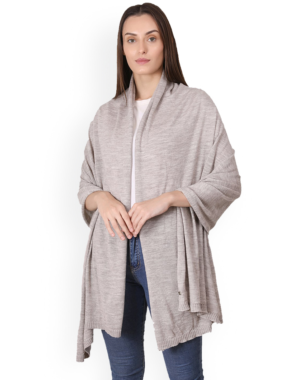 Pluchi Jersey Knit Pure Woollen Shawl
