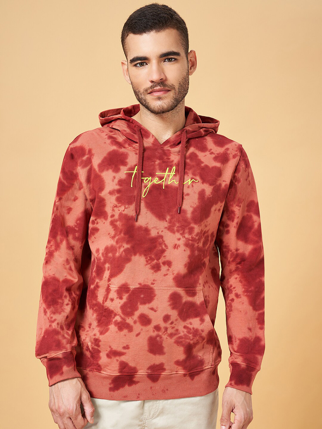 Urban Ranger by pantaloons Hood Cotton Pullover