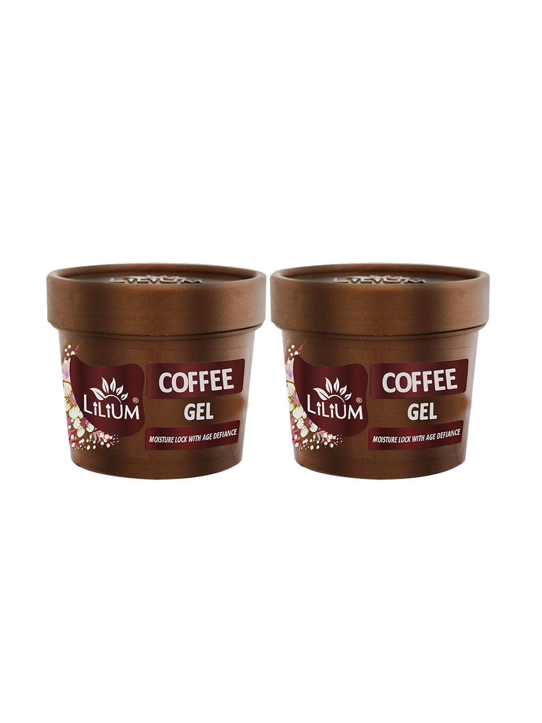 Lilium Set Of 2 Extra Glow & Fair Complexion Coffee Face Gel-100g Each