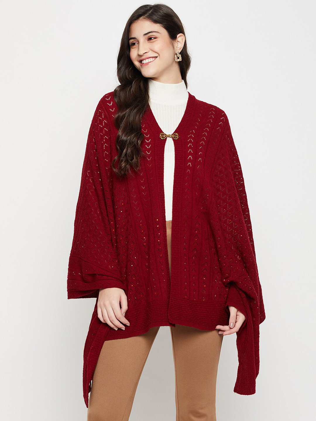 Cantabil Women Self Design Stole