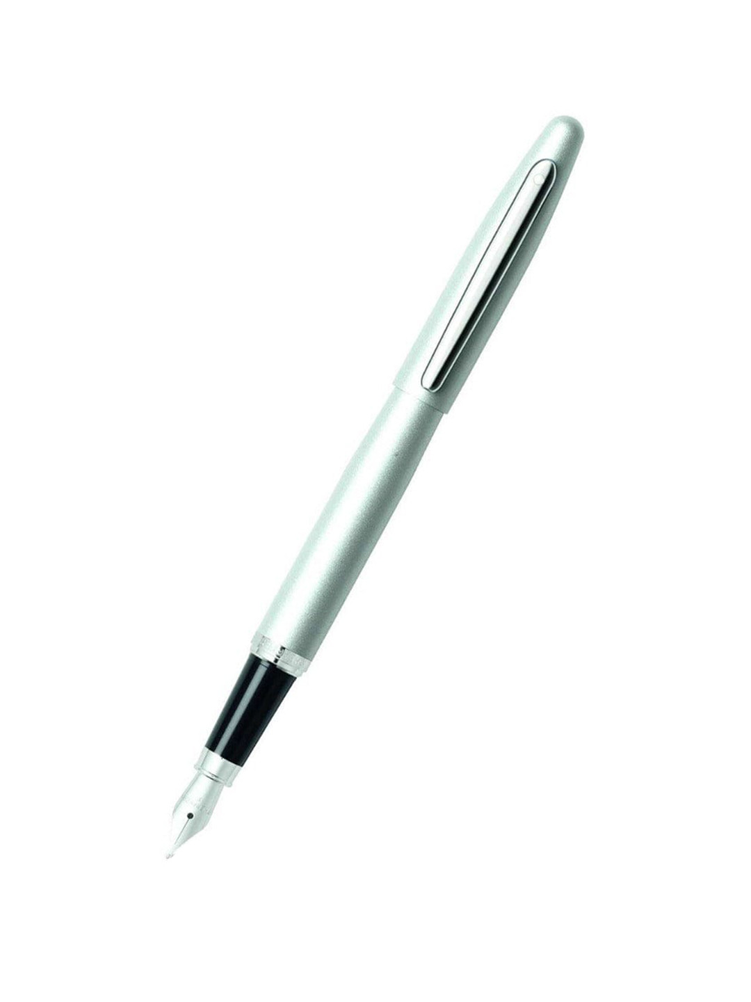 Sheaffer Silver-Toned with Chrome Trim E9400 Fine Nib Fountain Pen