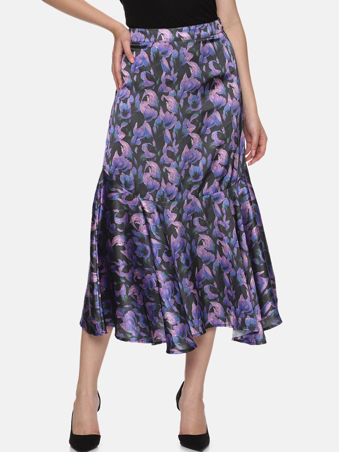 ISU Floral Printed Mermaid Skirt