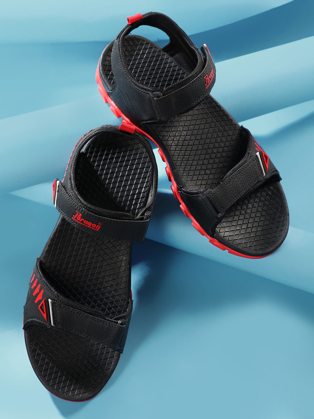 Paragon Men Colourblocked Blot K1424G Stylish Lightweight Durable Sports Sandals