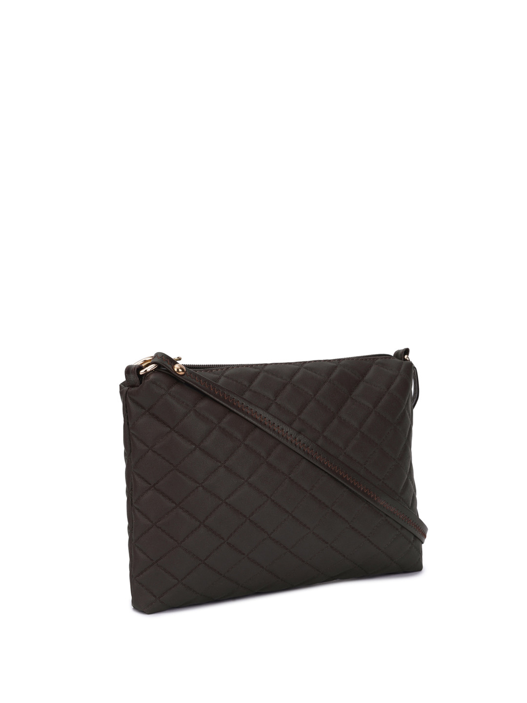OsaiZ Structured Sling Bag with Quilted
