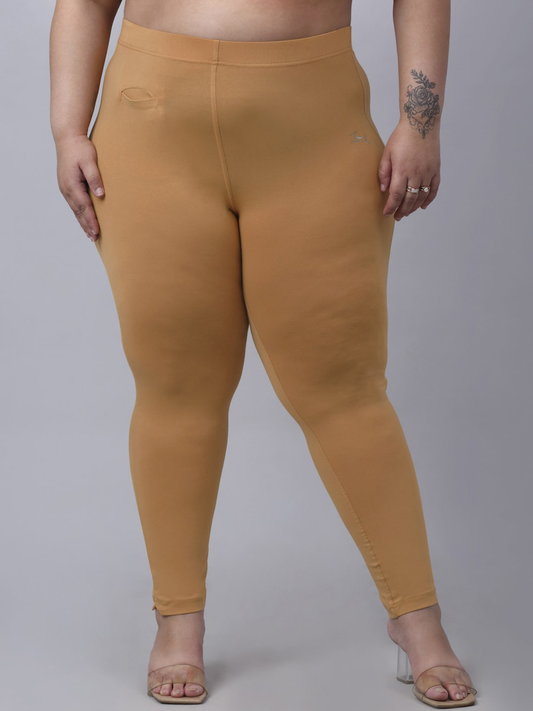 Trend Level Women Plus Size Super Regular Fit Easy Wash Casual Trousers