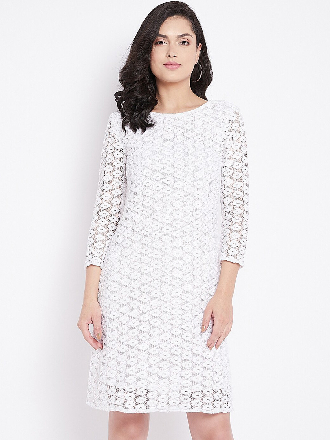 BAESD Self Designed Net Sheath Dress