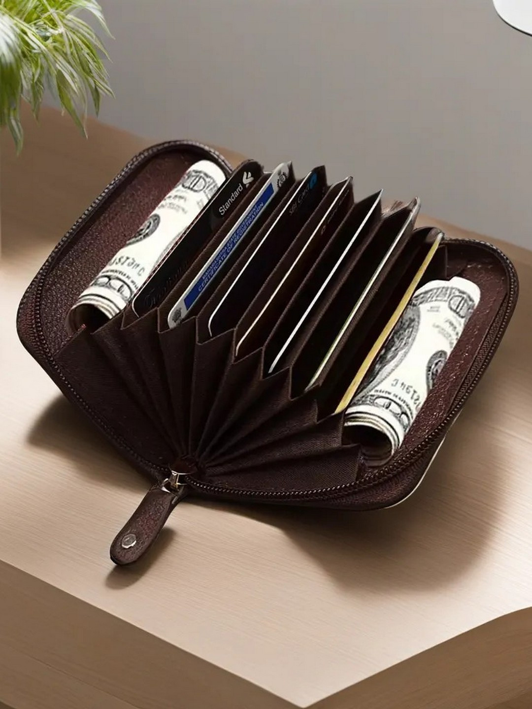 LOREM Unisex Zip Around Wallet