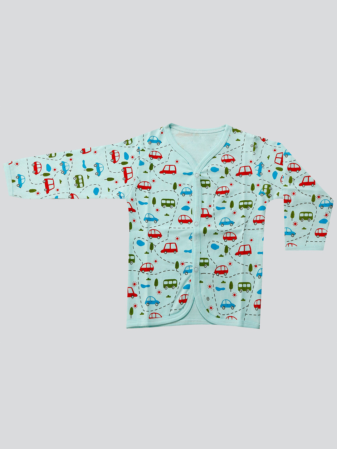 Mojua Kids Conversational Printed V-Neck Shirt
