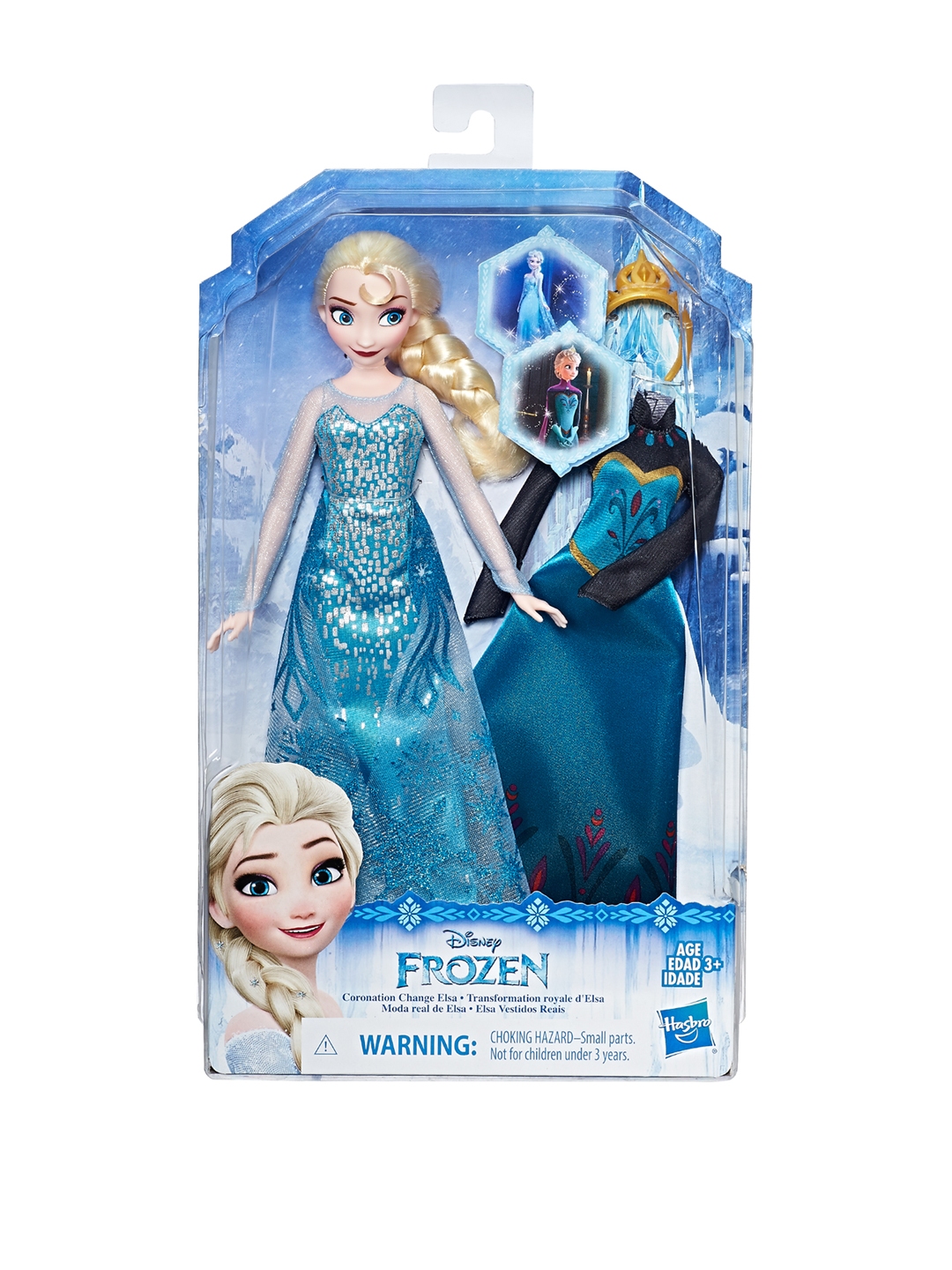 Elsa coronation dress doll discount