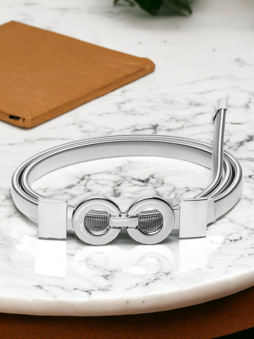 DressBerry Women Spring Textured Stretchable Slim Casual Belt