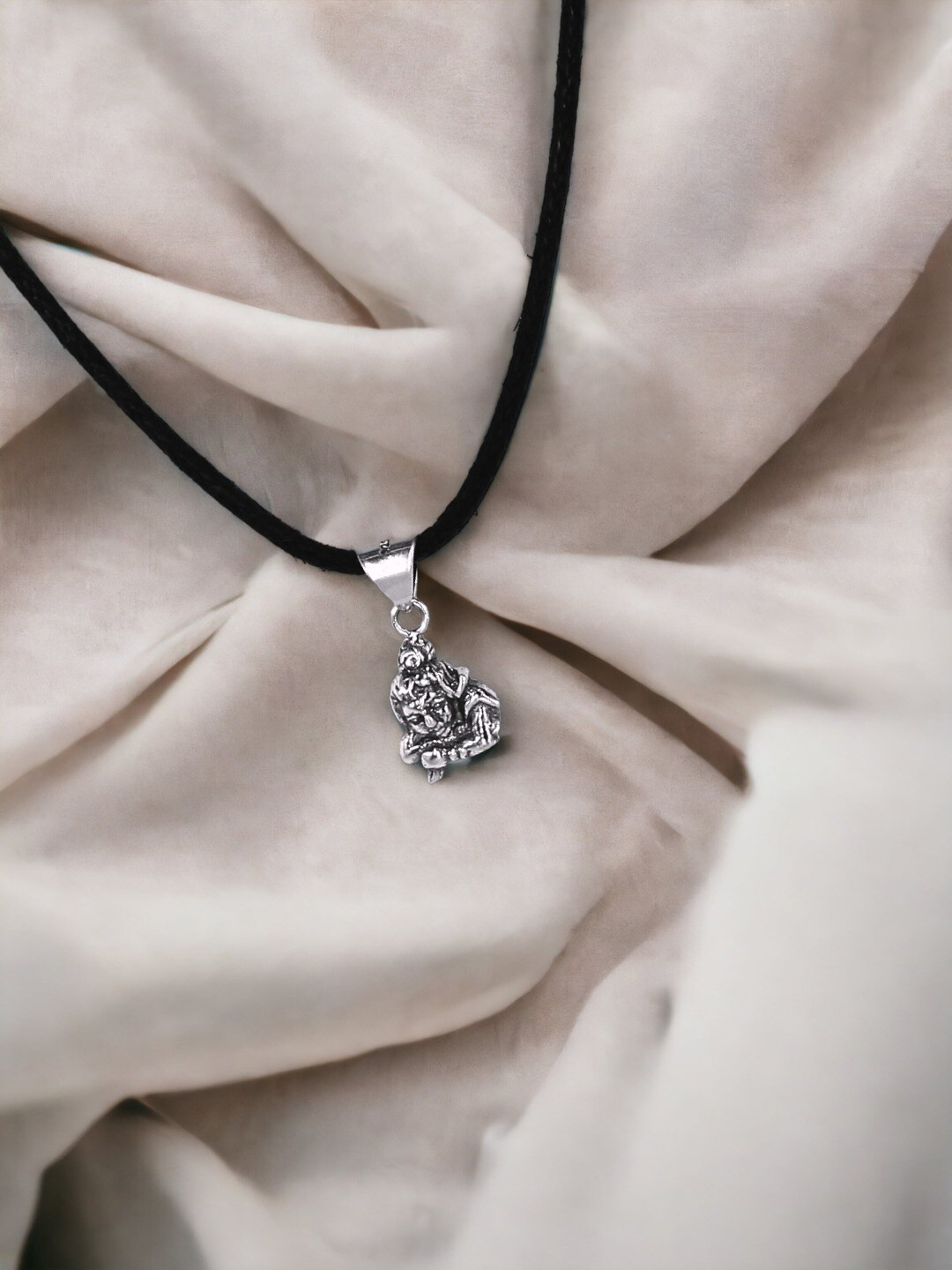 Taraash Kids 925 Sterling Silver Bal Krishna Pendant