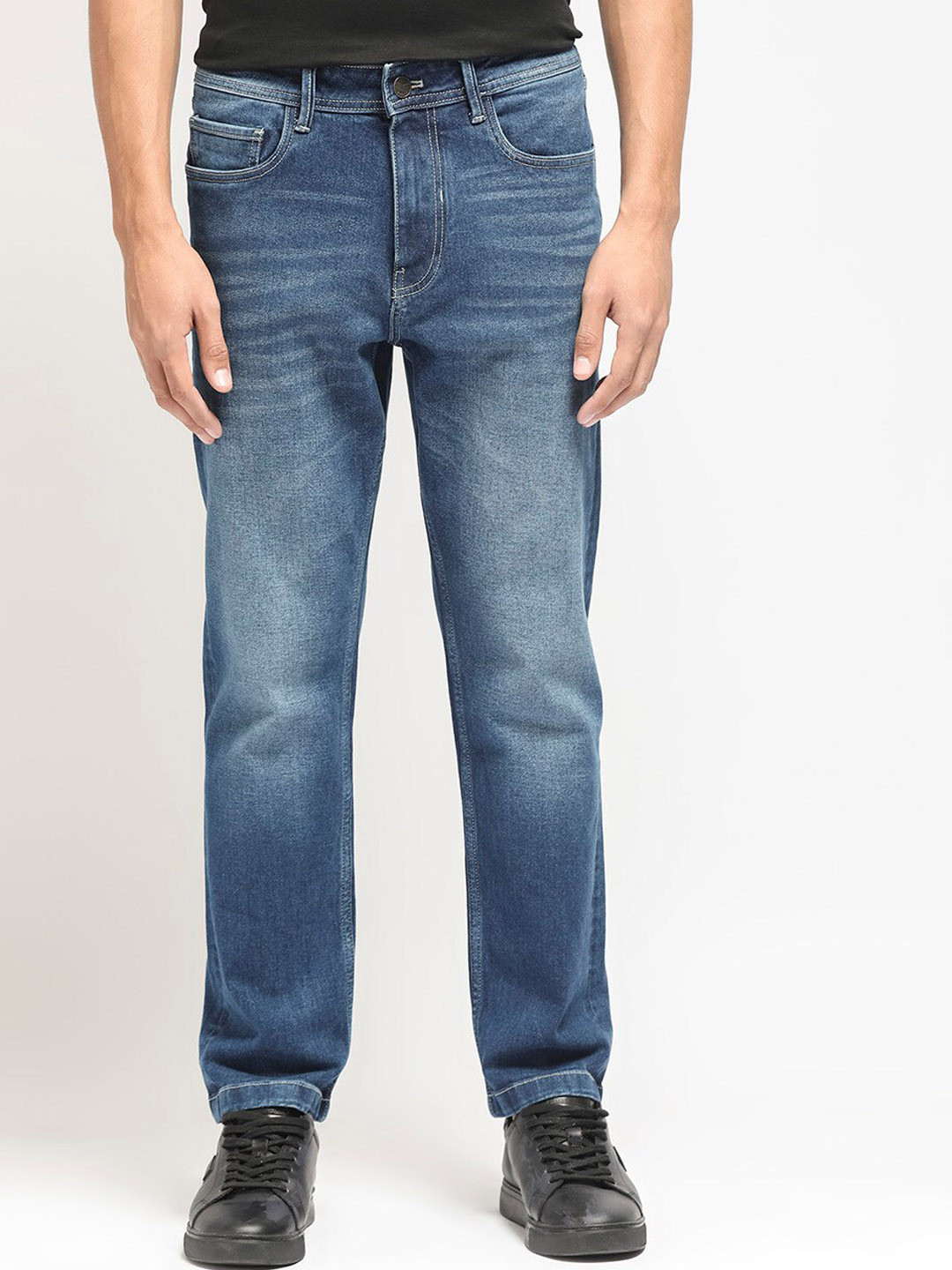 RARE RABBIT Men Polin Cotton Slim Fit Jeans