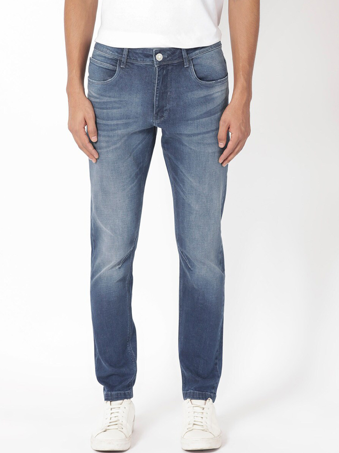 RARE RABBIT Men Toke Slim Fit Cotton Jeans