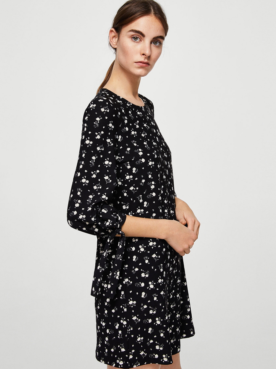 Mango floral dress on sale 2019