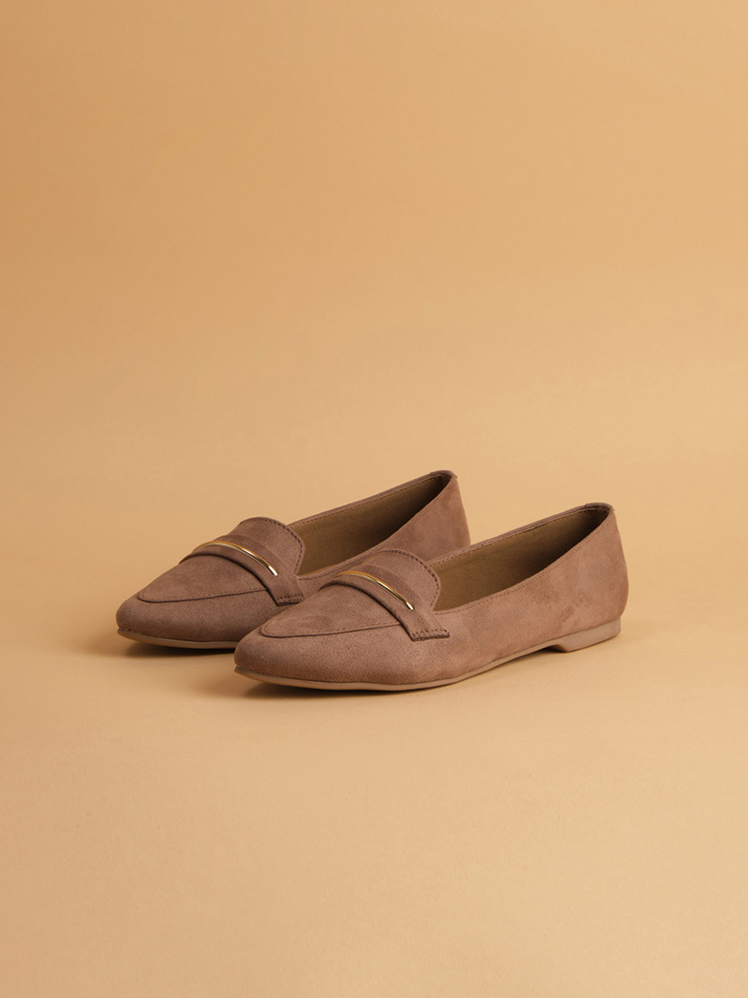 ERIDANI Peony Suede Loafers