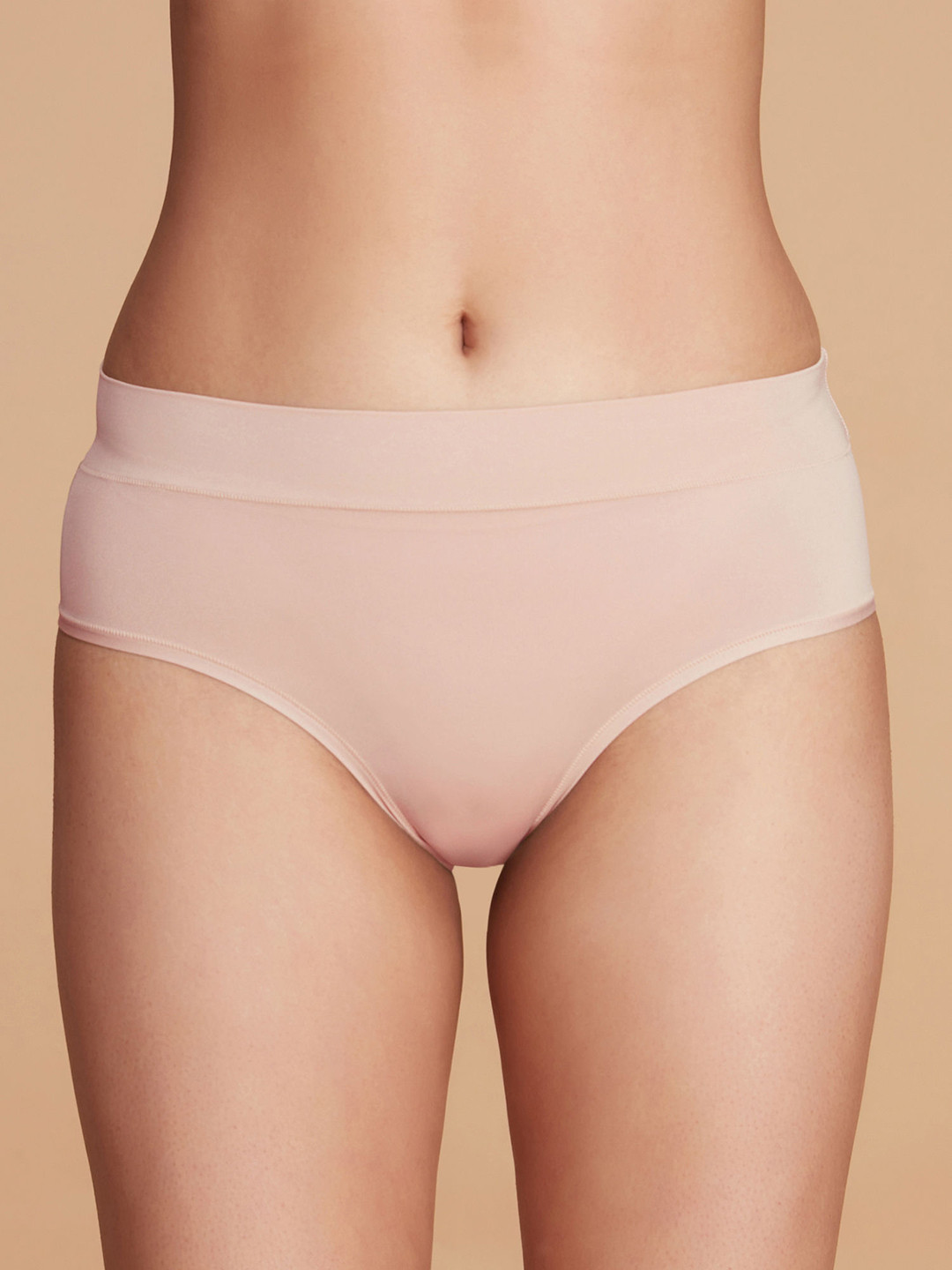 Nykd Women 4 Way Stretch Hipster Brief NYP342-Rose