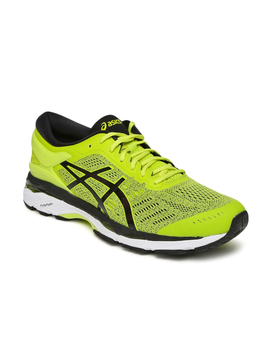 Buy ASICS Men Fluorescent Green GEL KAYANO 24 Running Sports Shoes - Sports  Shoes for Men 2505727 | Myntra