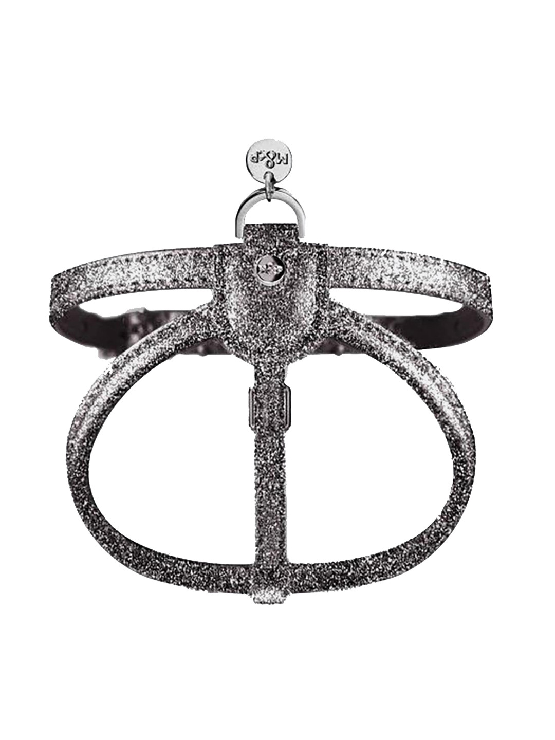 Milk & Pepper Black Stardust Dog Harness