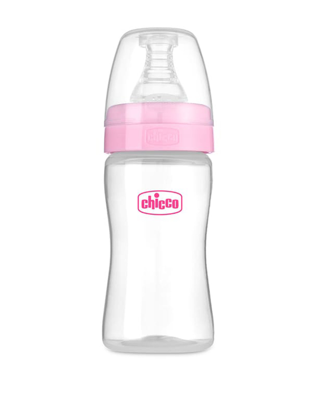 Chicco Infants Pink BPA-free 0m+ Milk Feeding Bottle - 125ml