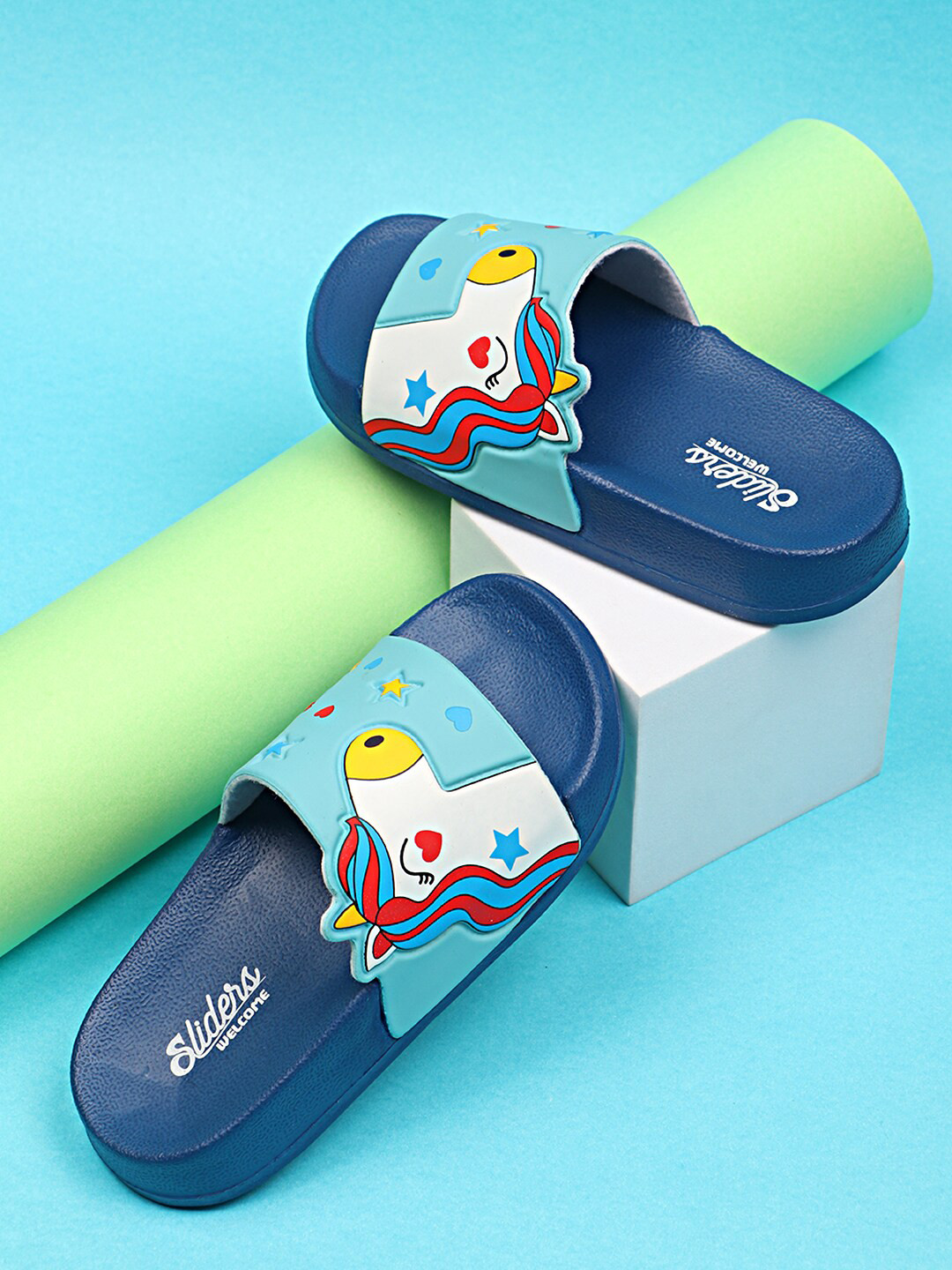 WELCOME Kids Lightweight & Comfortable Arch Support Durable Anti-Skid Flip Flops