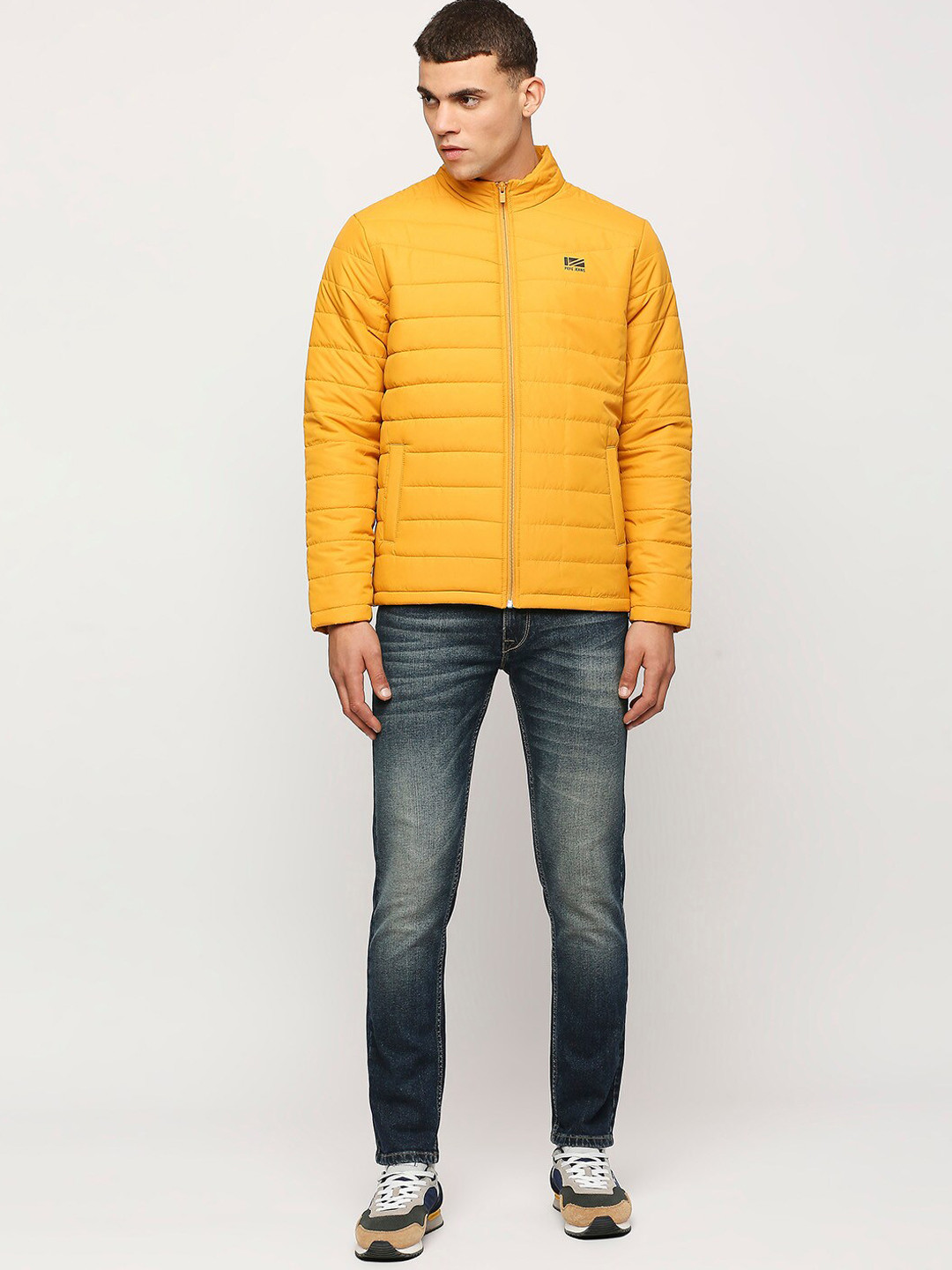 Pepe Jeans Stand Collar Padded Jacket