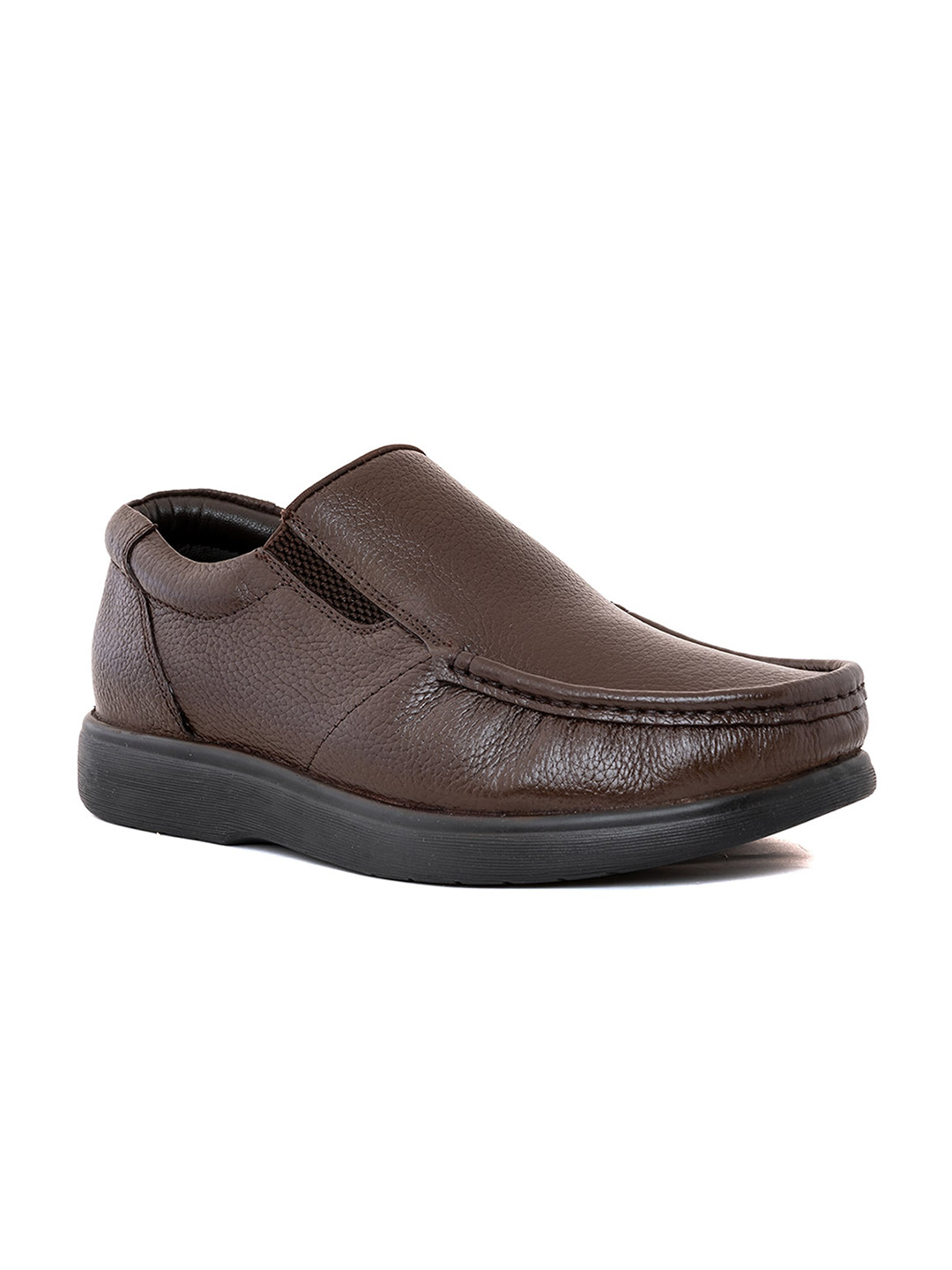 Khadims Men Leather Formal Slip-On Shoes