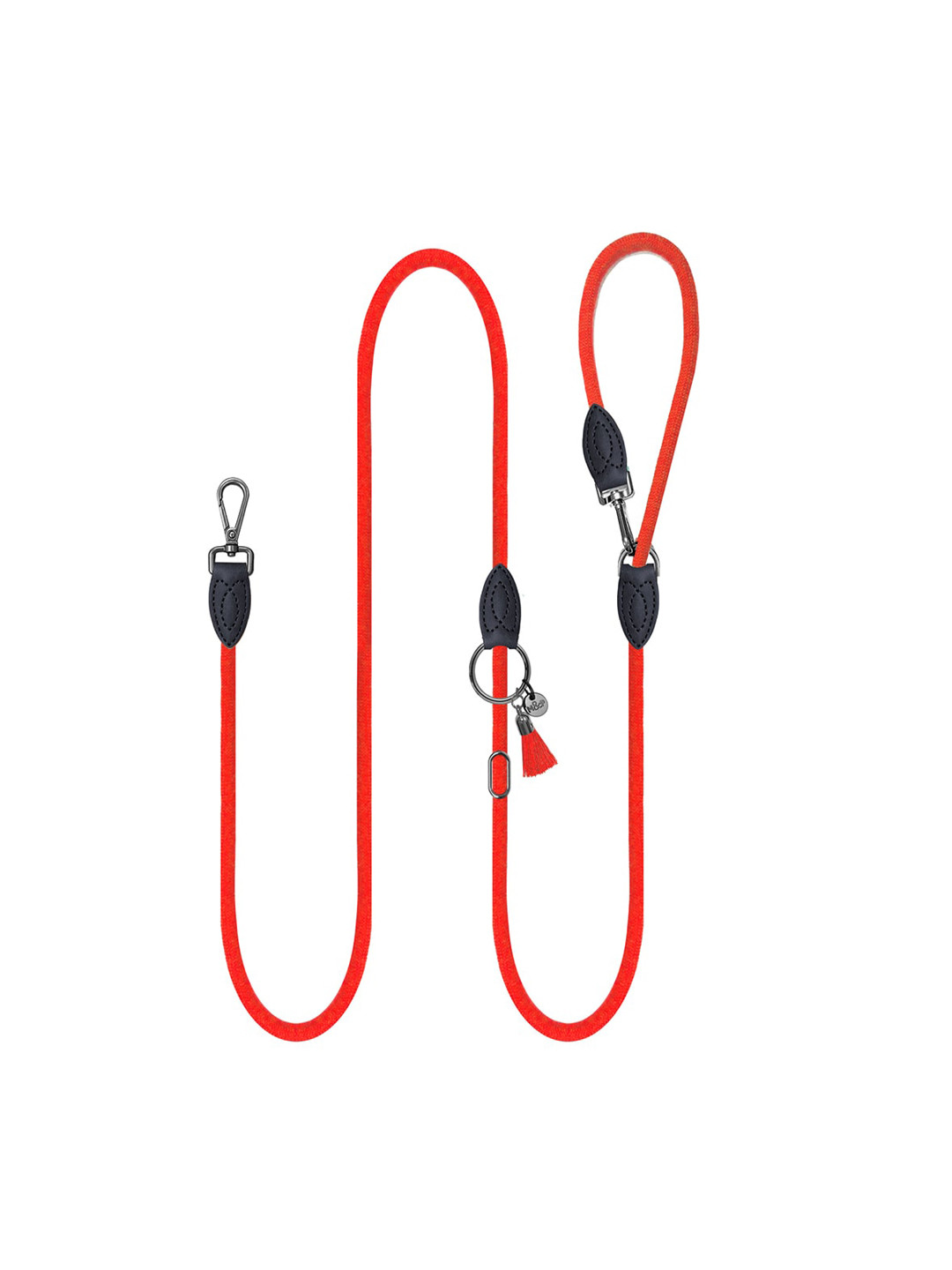 Milk & Pepper Orange Kaya Multifunctional Dog Training Leash