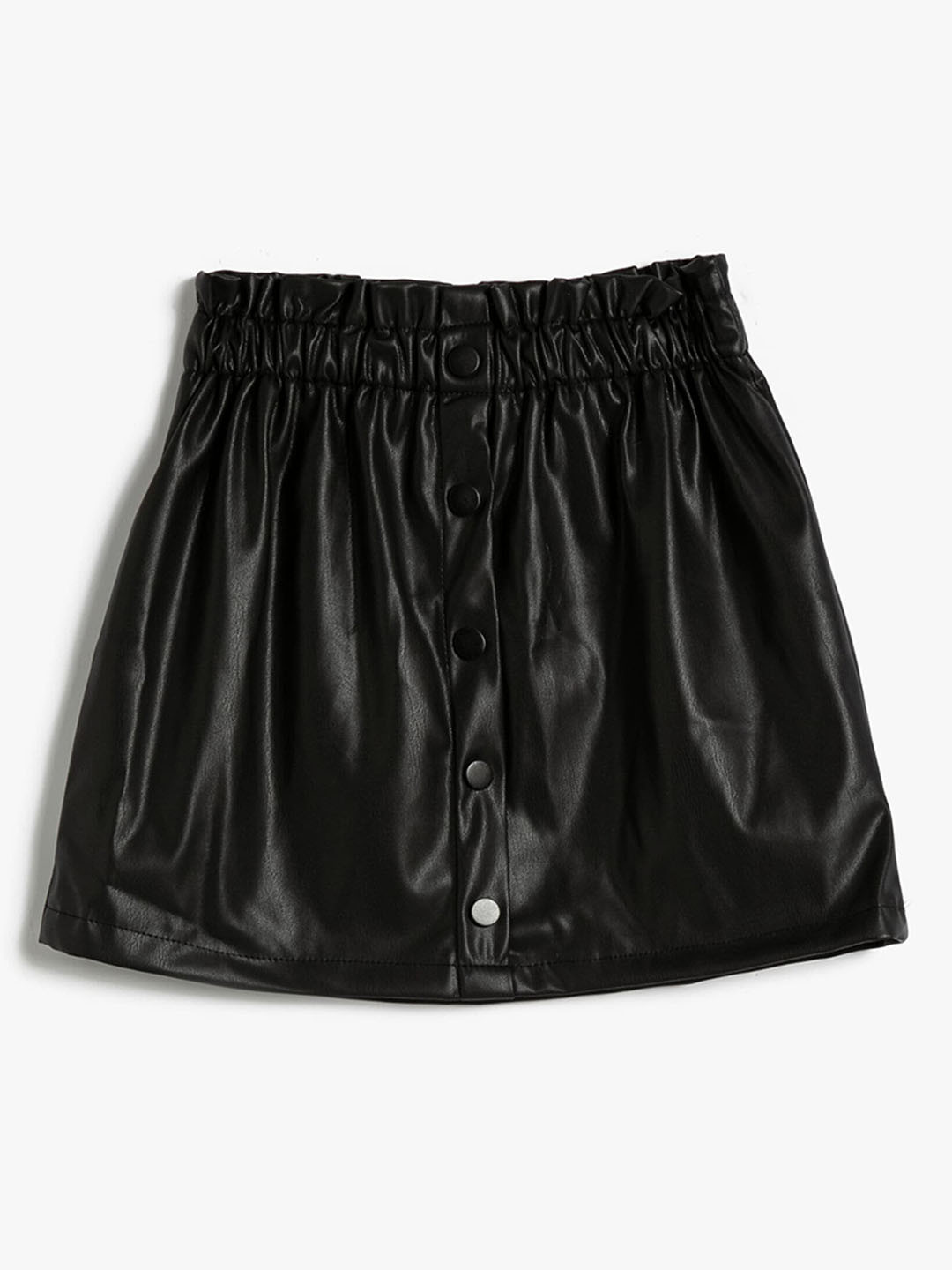 Koton Girls Button-Down A-Line Mini Skirt