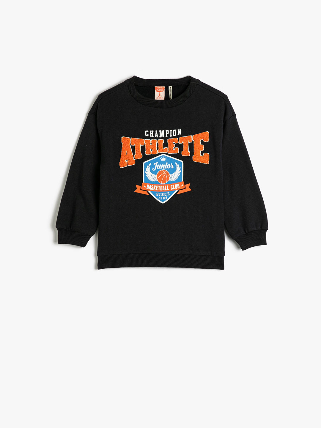 Koton Boys Printed Pure Cotton Sweatshirt