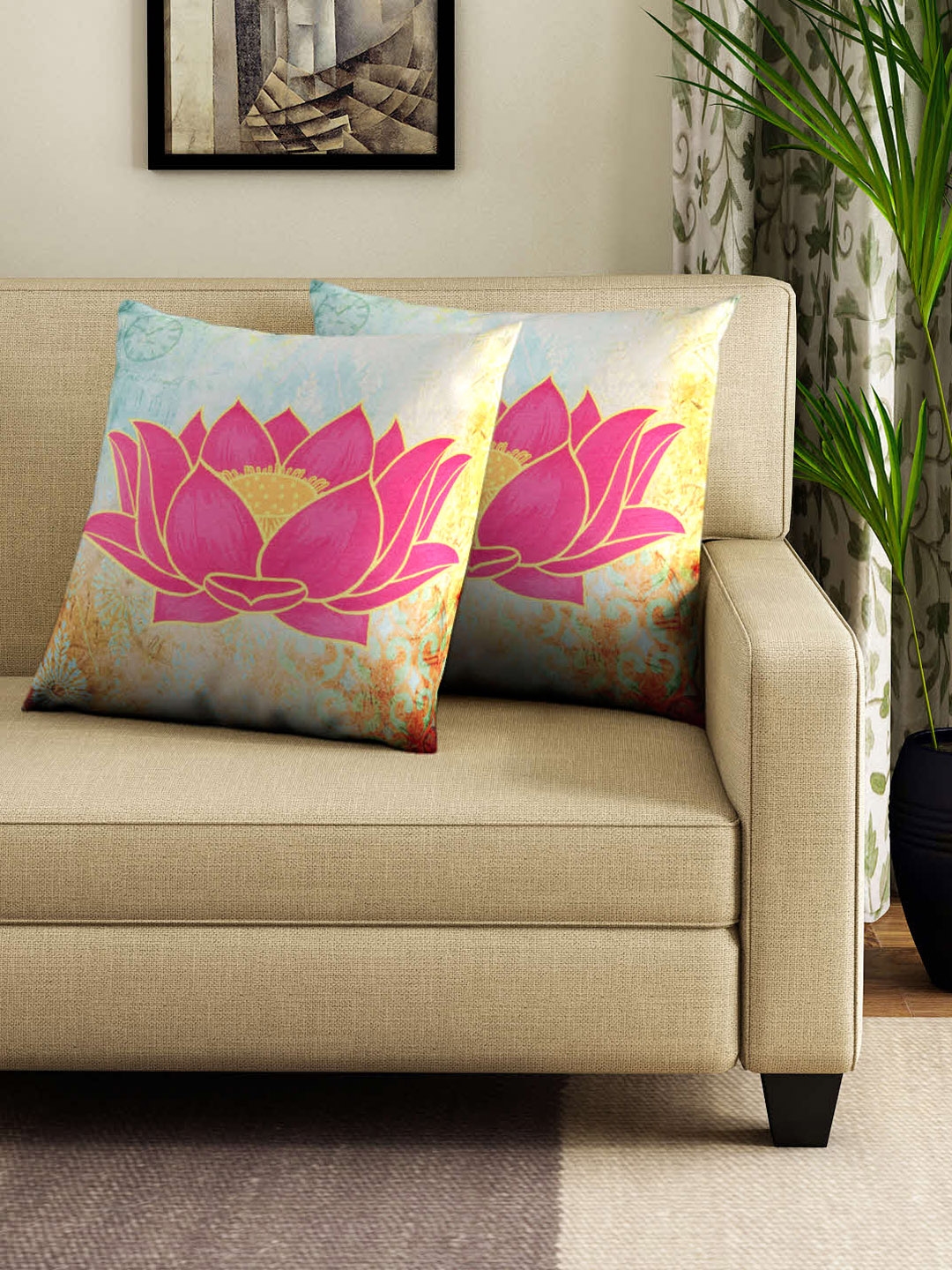 Sea green clearance cushion covers