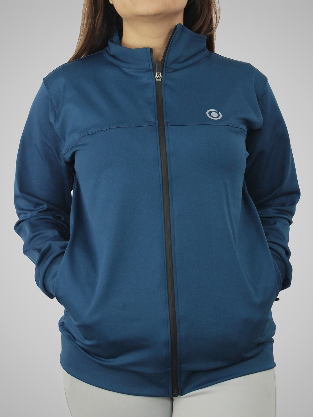 Fasha Mock Collar Long Sleeves Training or Gym Sporty Jacket