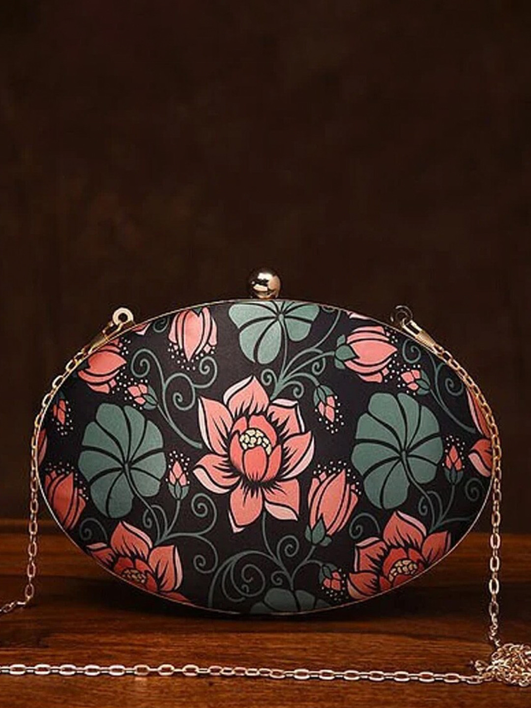 Jalwa Art Printed Box Clutch