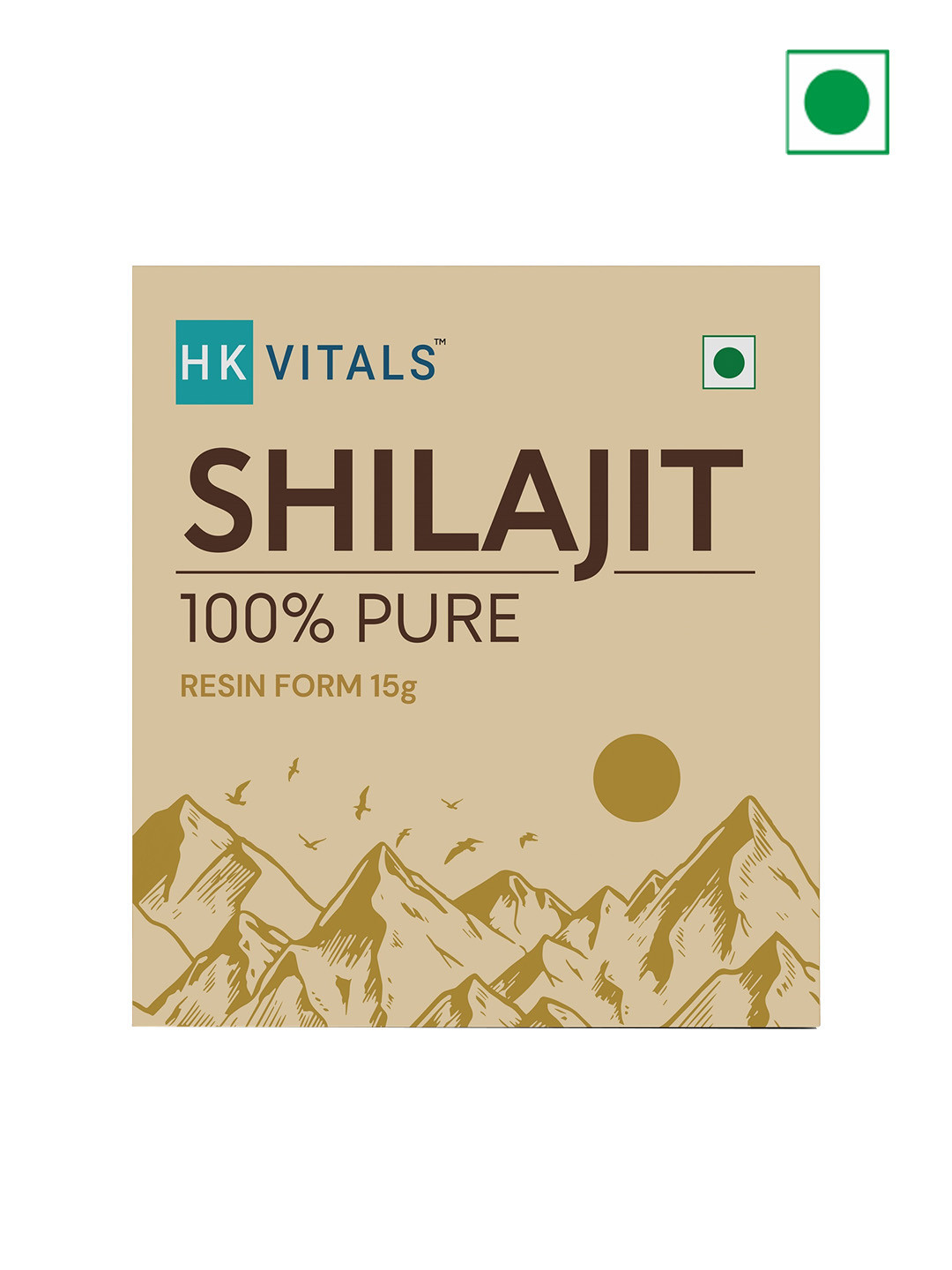 HK VITALS 100% Pure Shilajit Resin Form - 15g