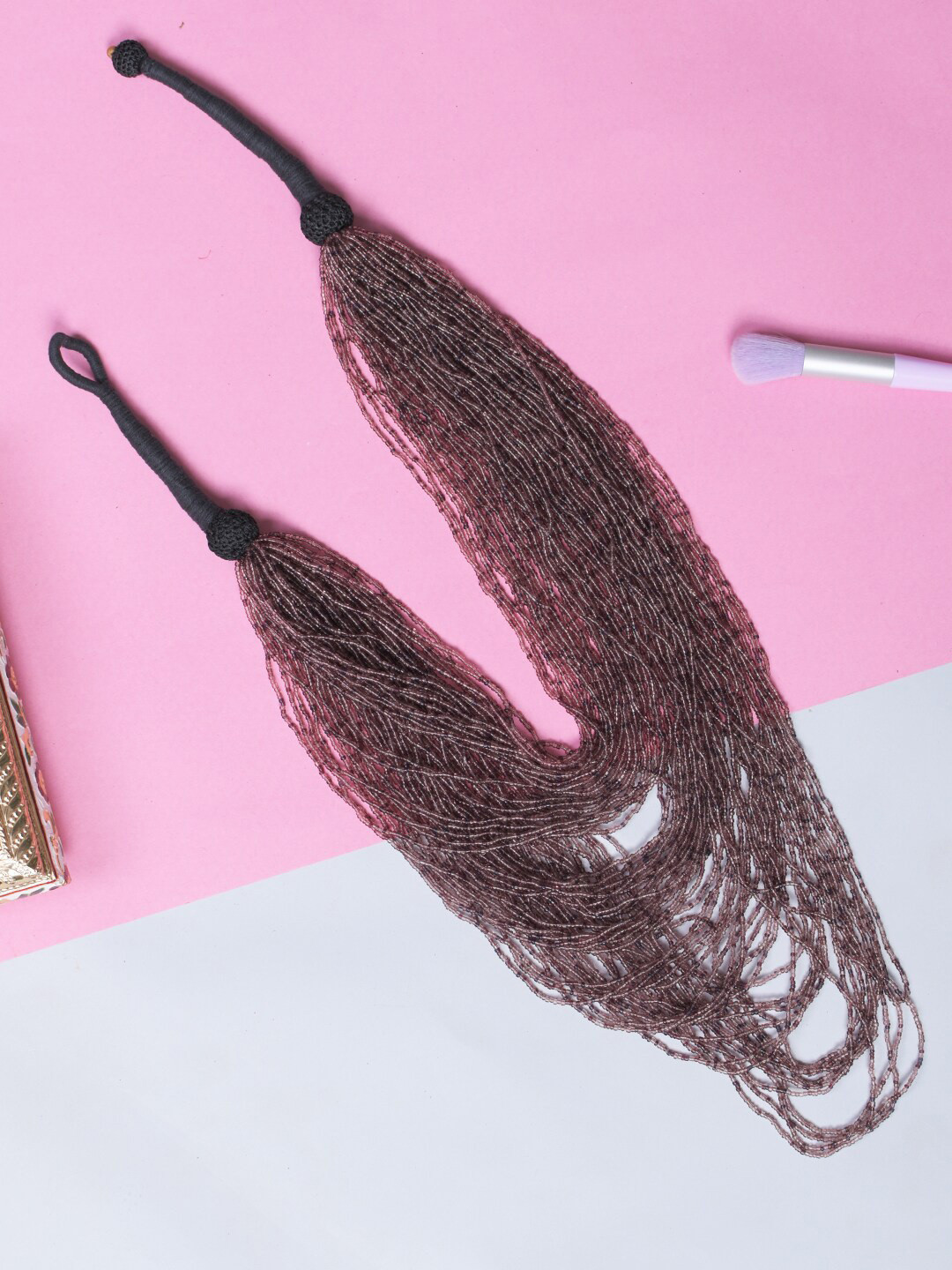 Bamboo Tree Jewels Layered Statement Necklace