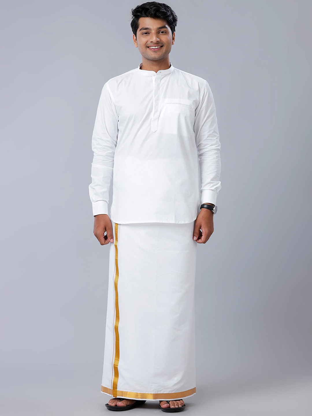Ramraj Full Sleeves Short Kurta