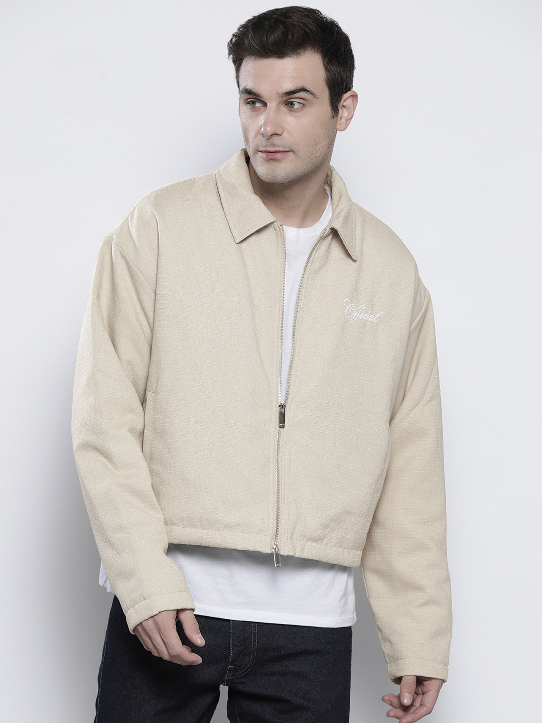 boohooMAN Boxy Fit Padded Jacket