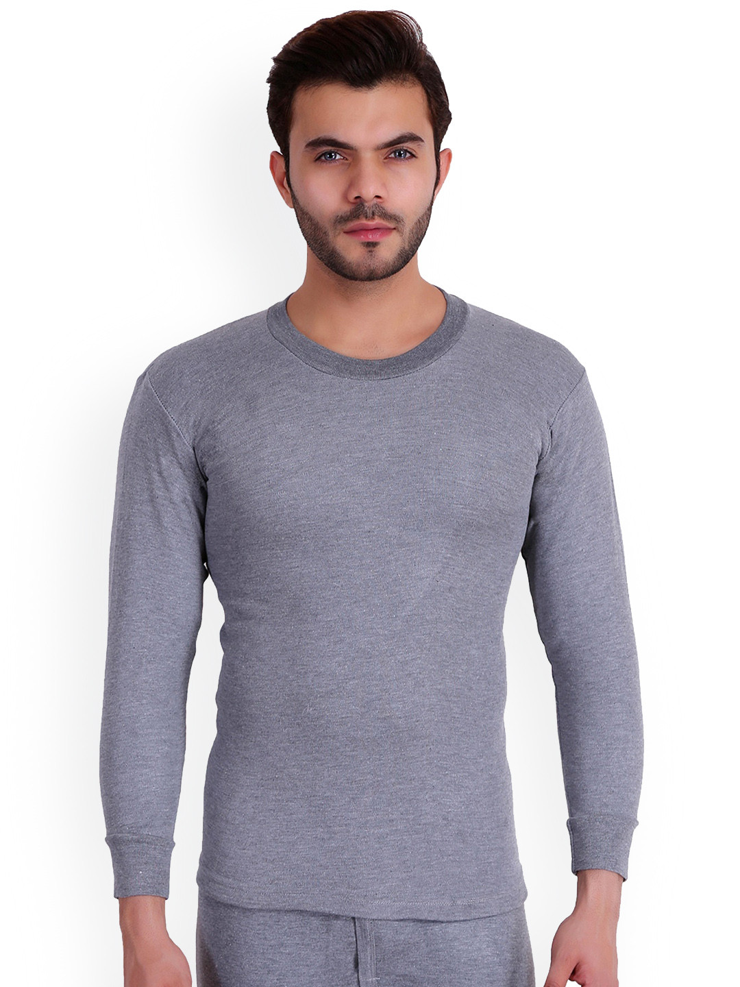 T.T. Round Neck Long Sleeves Slim Fit Titanic Thermal Top